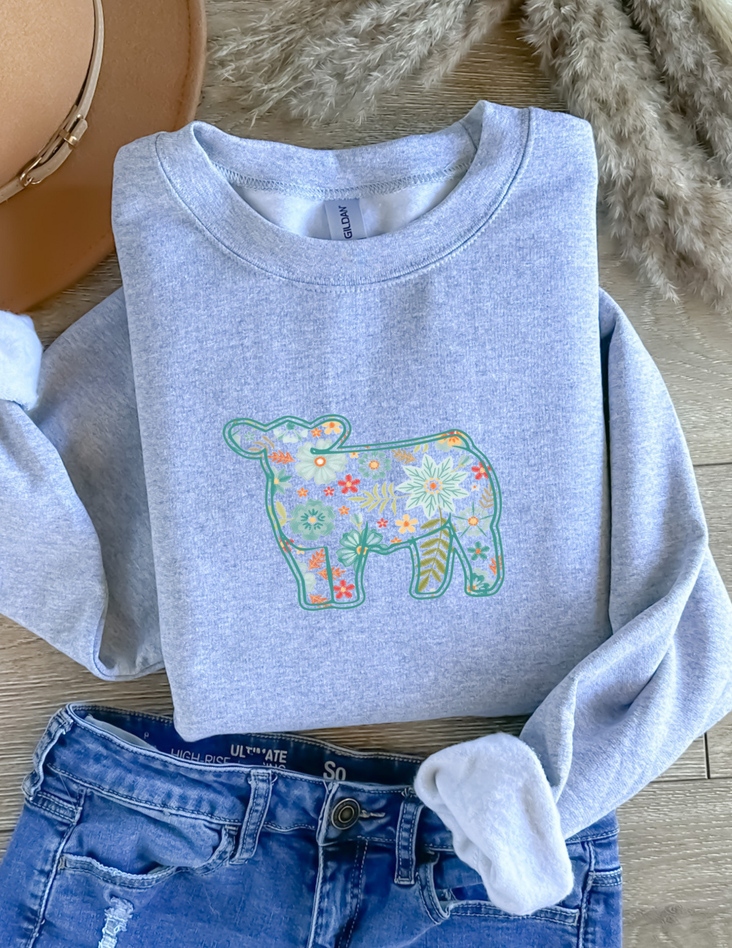 "Show Steer Flower"