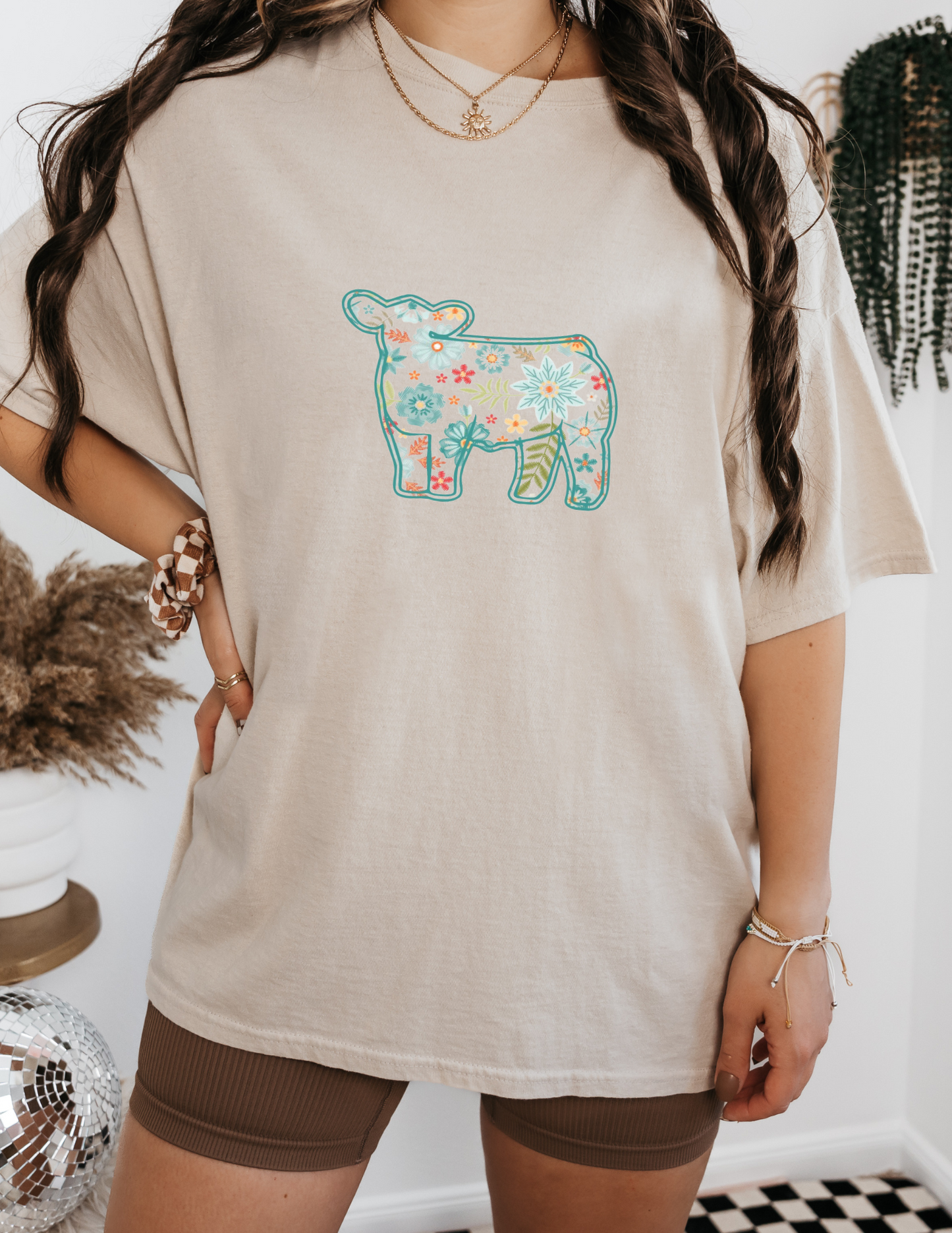 "Show Steer Flower"