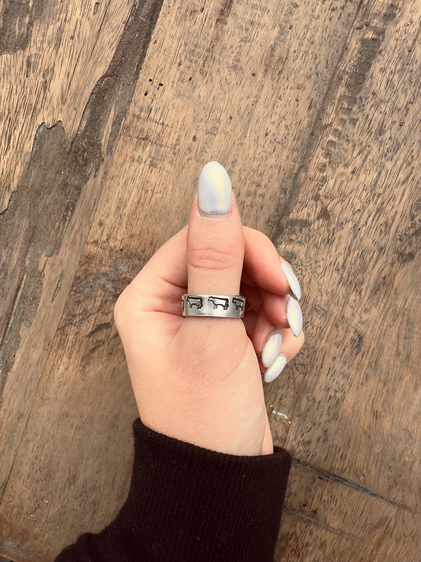 Cows Aluminum Ring