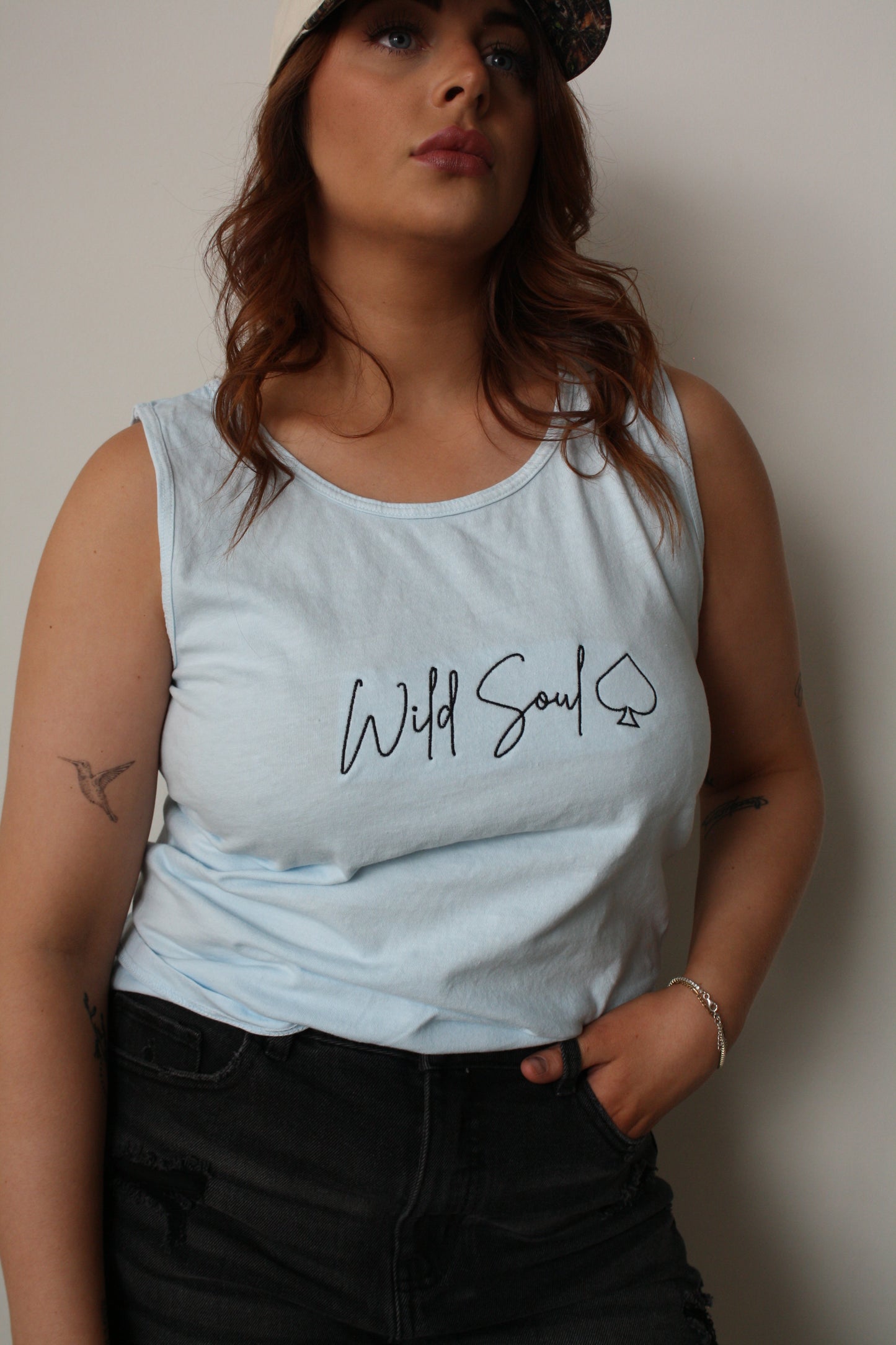 Wild Soul Embroidered Tank