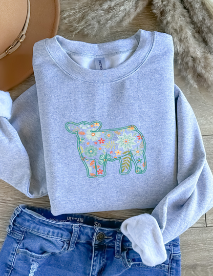 "Show Steer Flower"
