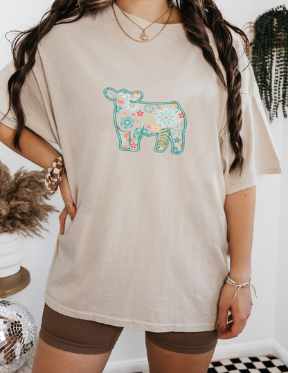"Show Steer Flower"