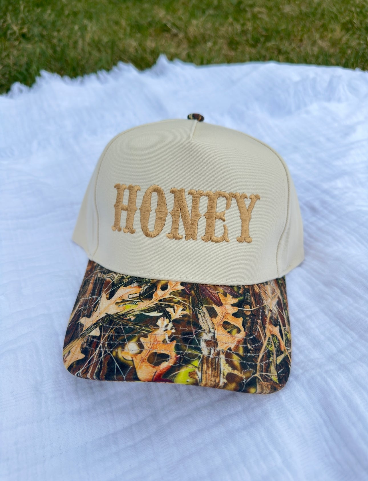 Honey Camo Hat